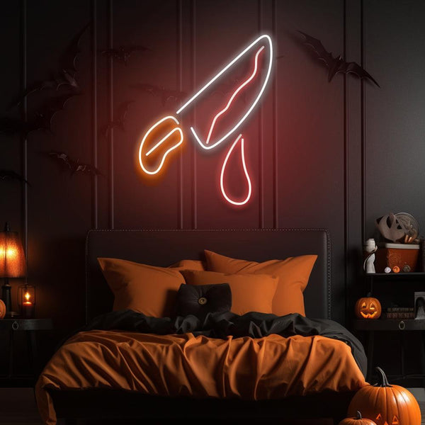 Knife LED Neon Sign