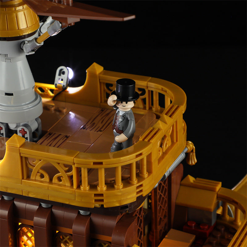 Steampunk Airship: Light Catcher 1641PCS - ageneon