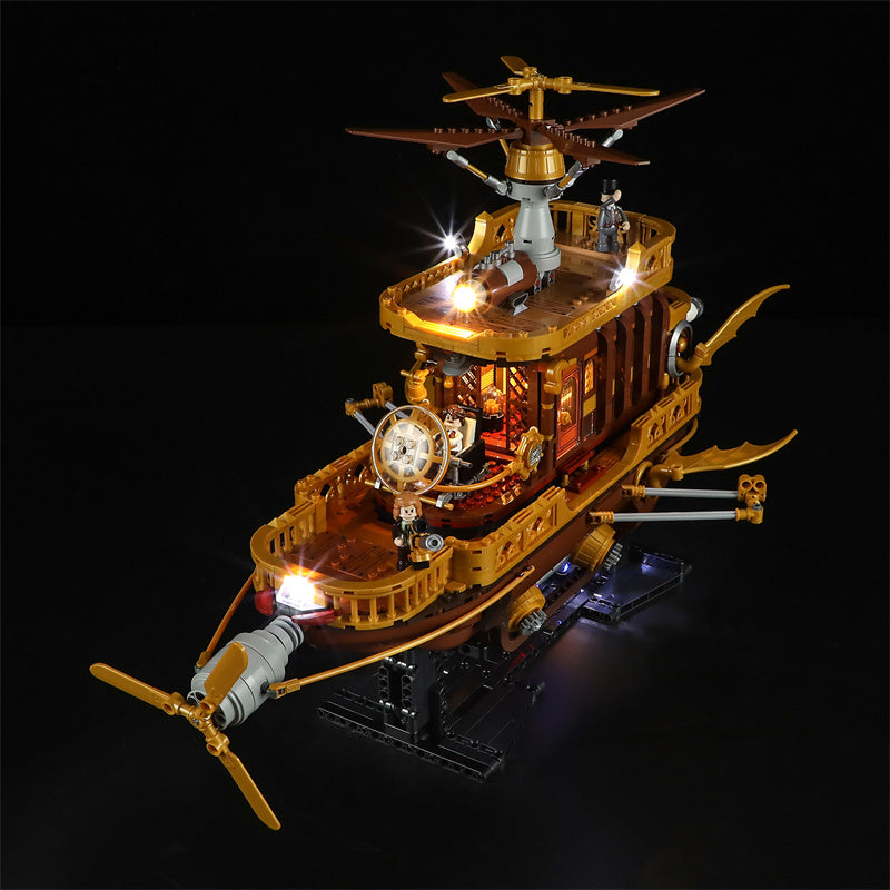 Steampunk Airship: Light Catcher 1641PCS - ageneon