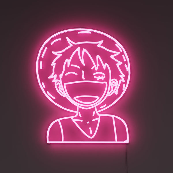 Anime Neon Sign Luffy