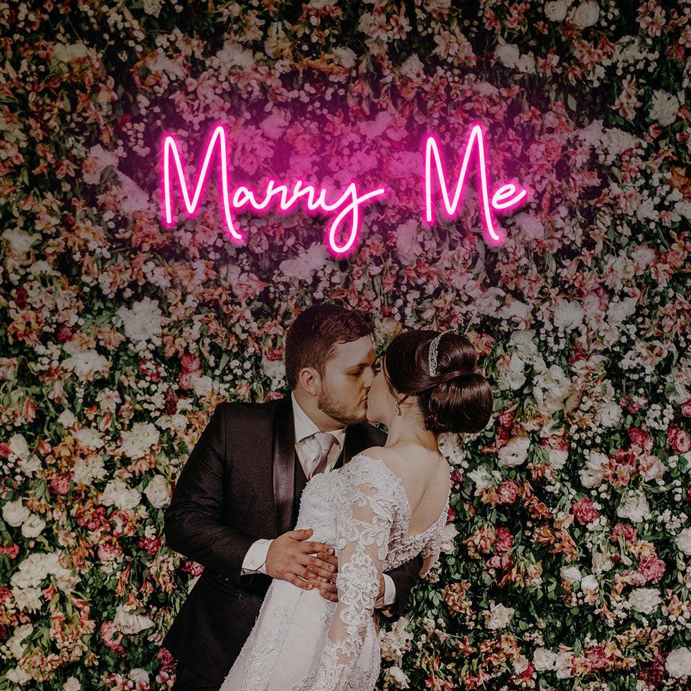 Marry Me - LED Neon Sign - NeonNiche