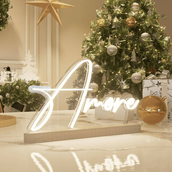 Christmas Amore Love Sign