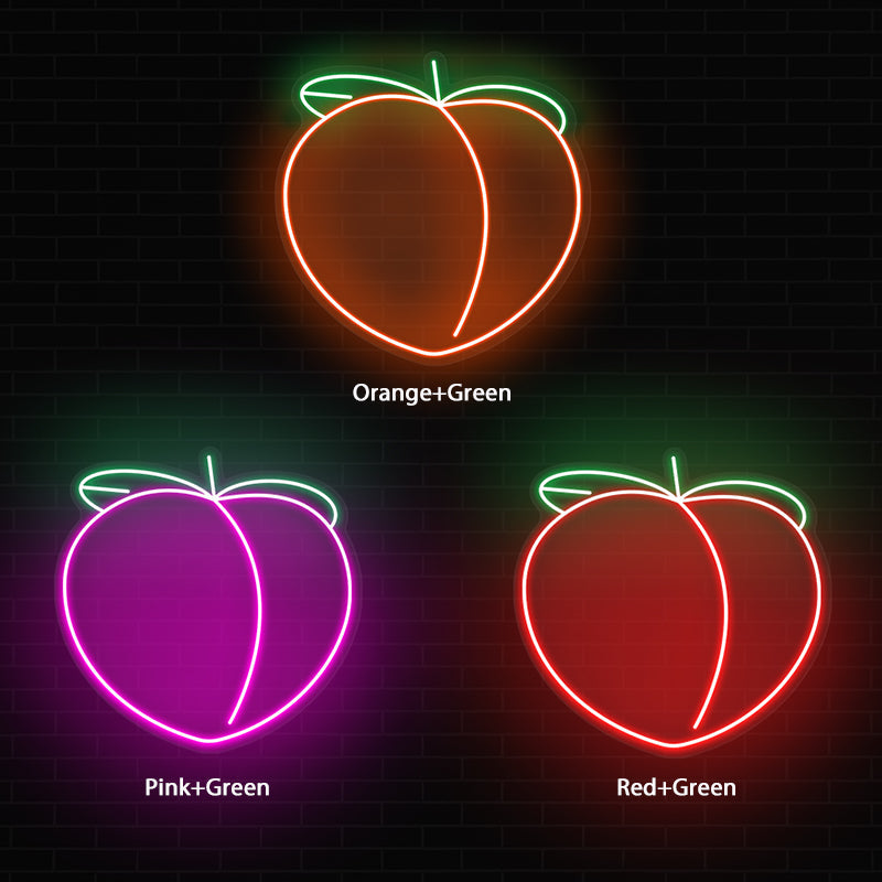 Peach Neon Sign For Home - ageneon