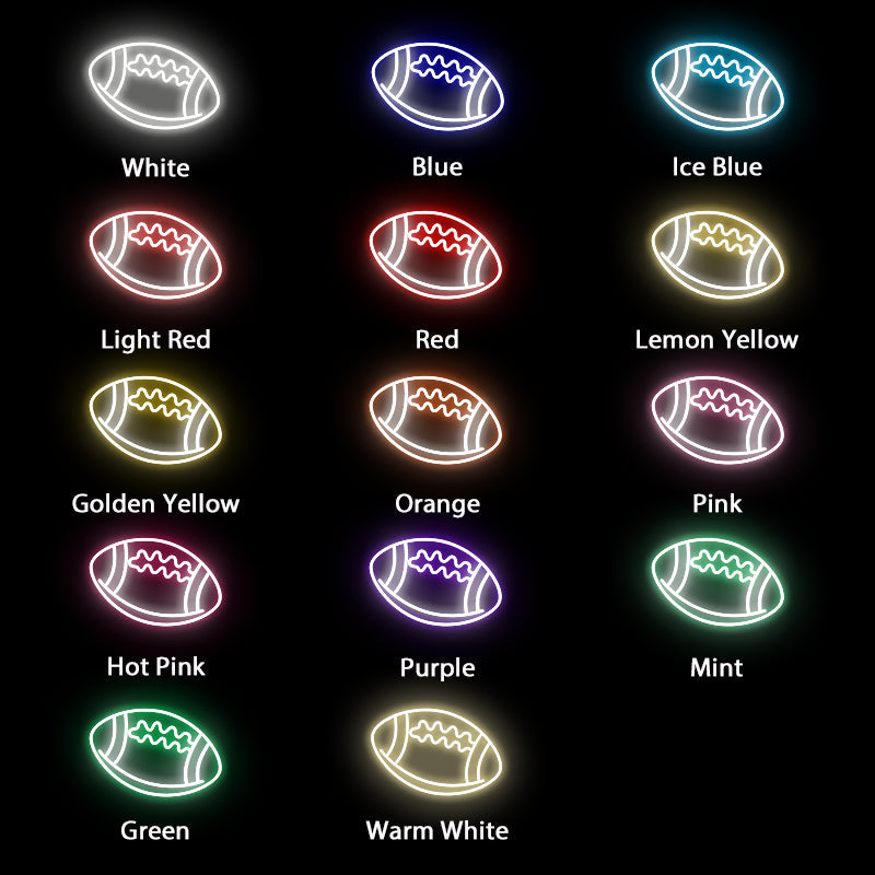 Rugby Sport Neon Sign - ageneon