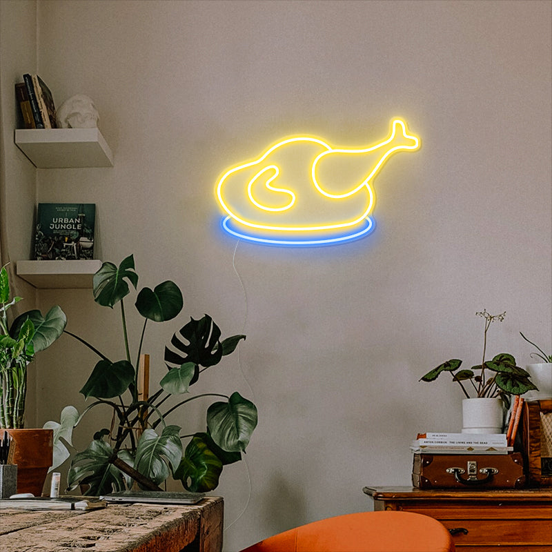 Thanksgiving Turkey Neon Sign For Home - ageneon