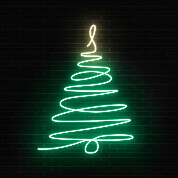 Neon Christmas Tree Sign For Wall Decoration - ageneon