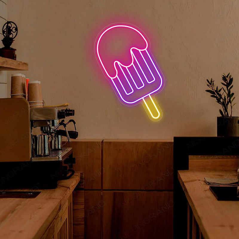 Popsicle Neon Sign For Store - ageneon