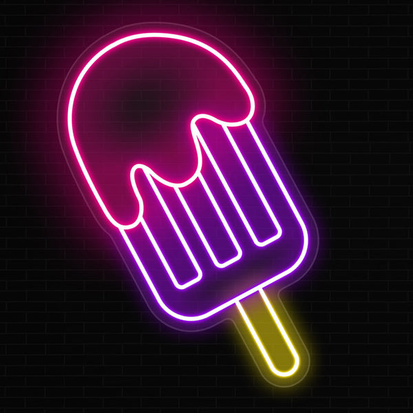 Popsicle Neon Sign For Store - ageneon