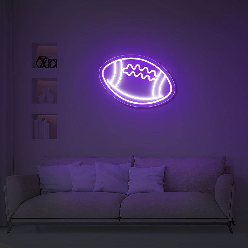 Rugby Sport Neon Sign - ageneon