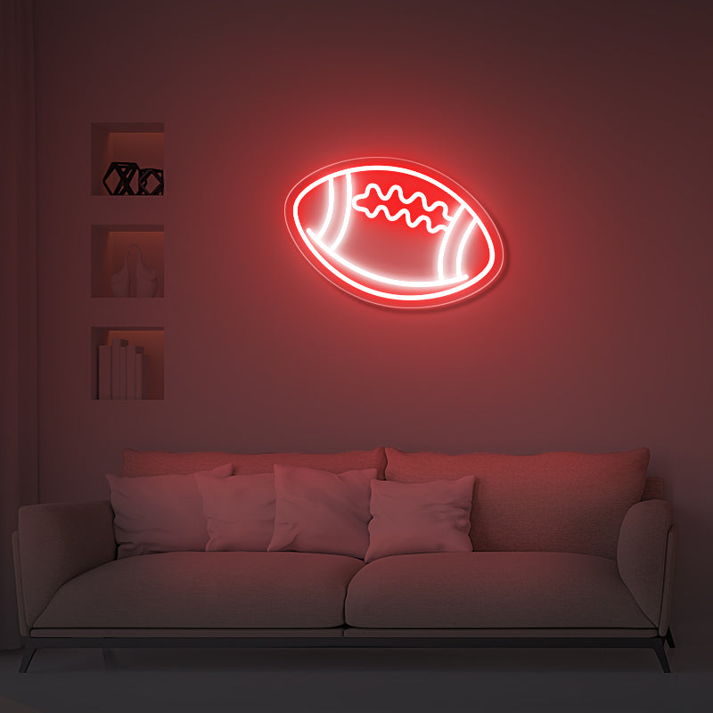 Rugby Sport Neon Sign - ageneon