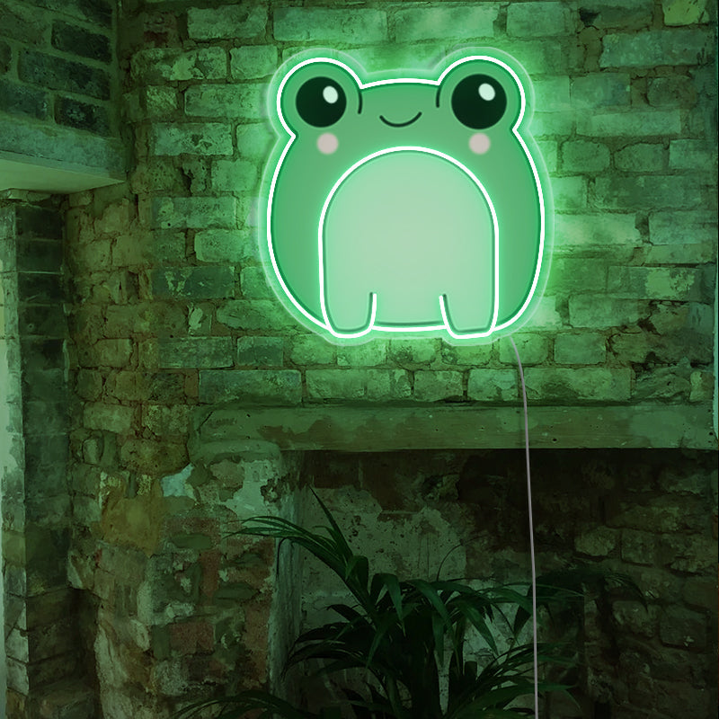 UV Printing Cute Frog Neon Sign - ageneon